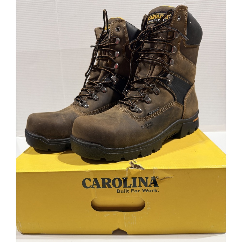 CAROLINA CA5589 - Men's Boots - Composite Toe Waterproof Brown Leather‎ 11.5 2E